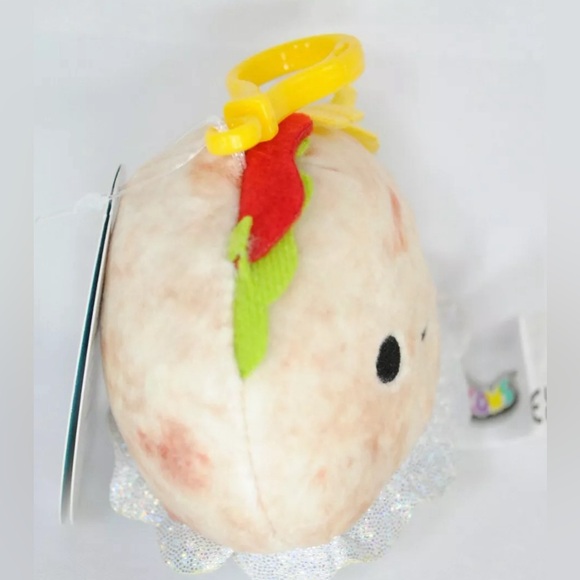 NWT 3” Bernardo the Burrito Squishmallow Clip - Picture 4 of 5